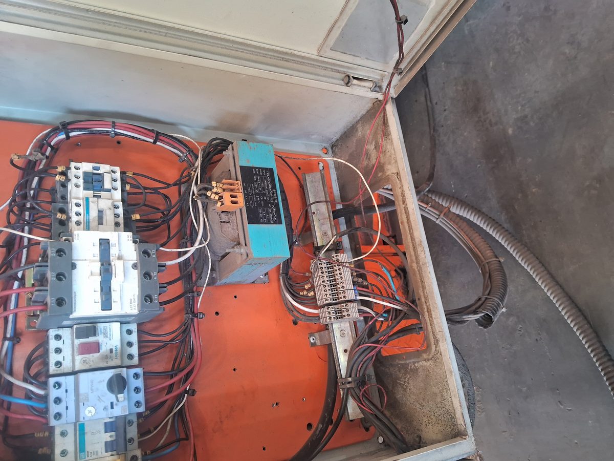 Quadro de Automação com CLP Siemens